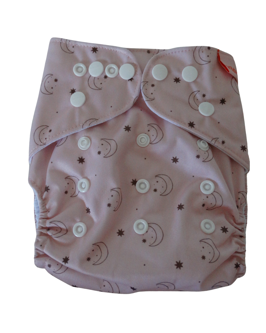 Moon and Stars Adjustable Cloth Nappy