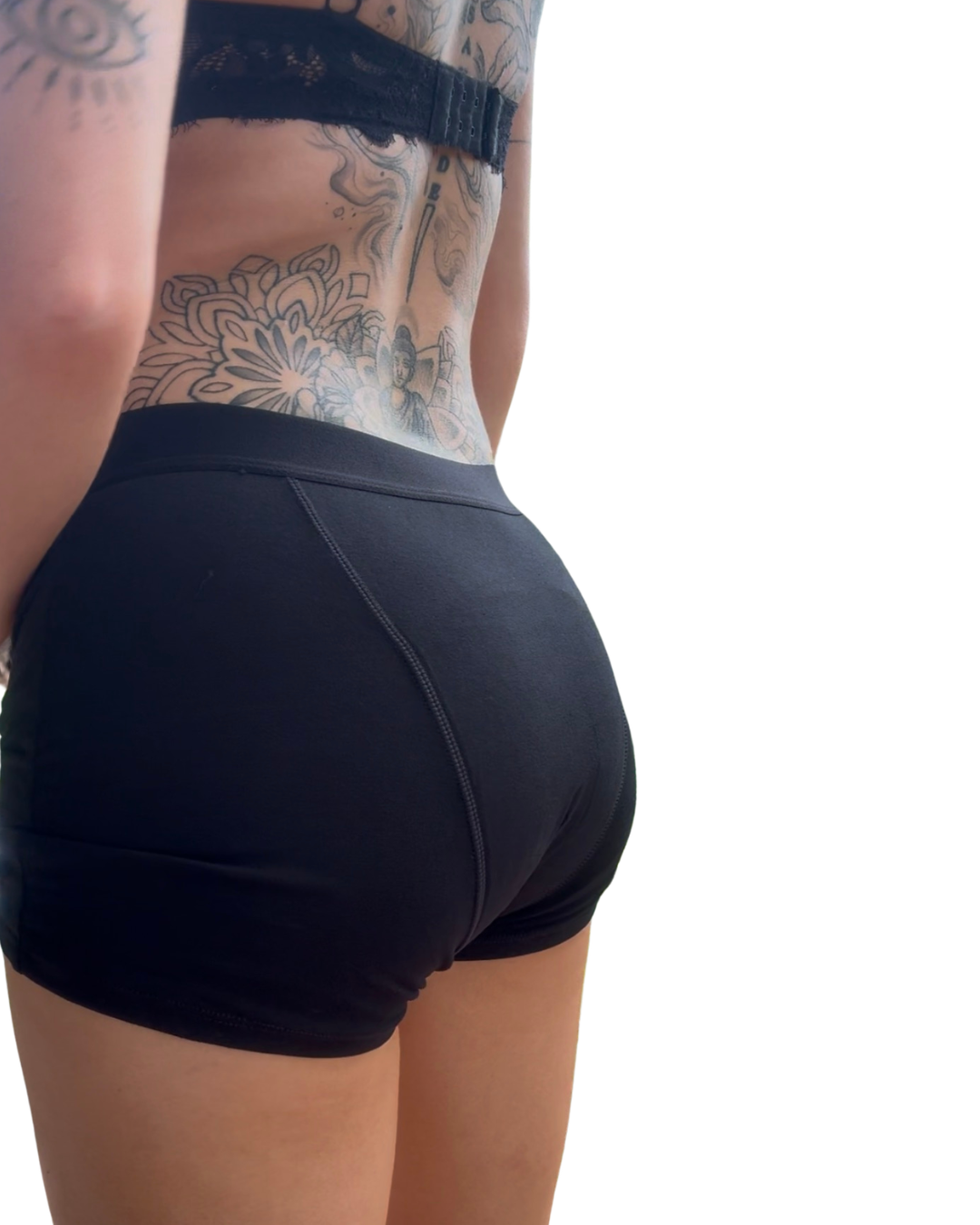 Anti-Leak Boxer Briefs High Waisted Underwear Seamless